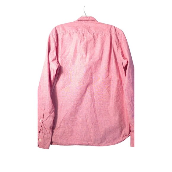 J. Crew XL Slim Pink Cotton-Blend Shirt Long Sleeve - Picture 6 of 6